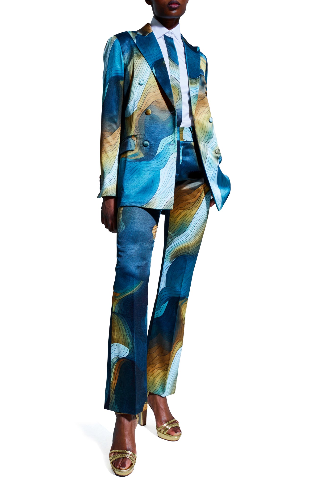 Charlee Printed Suit